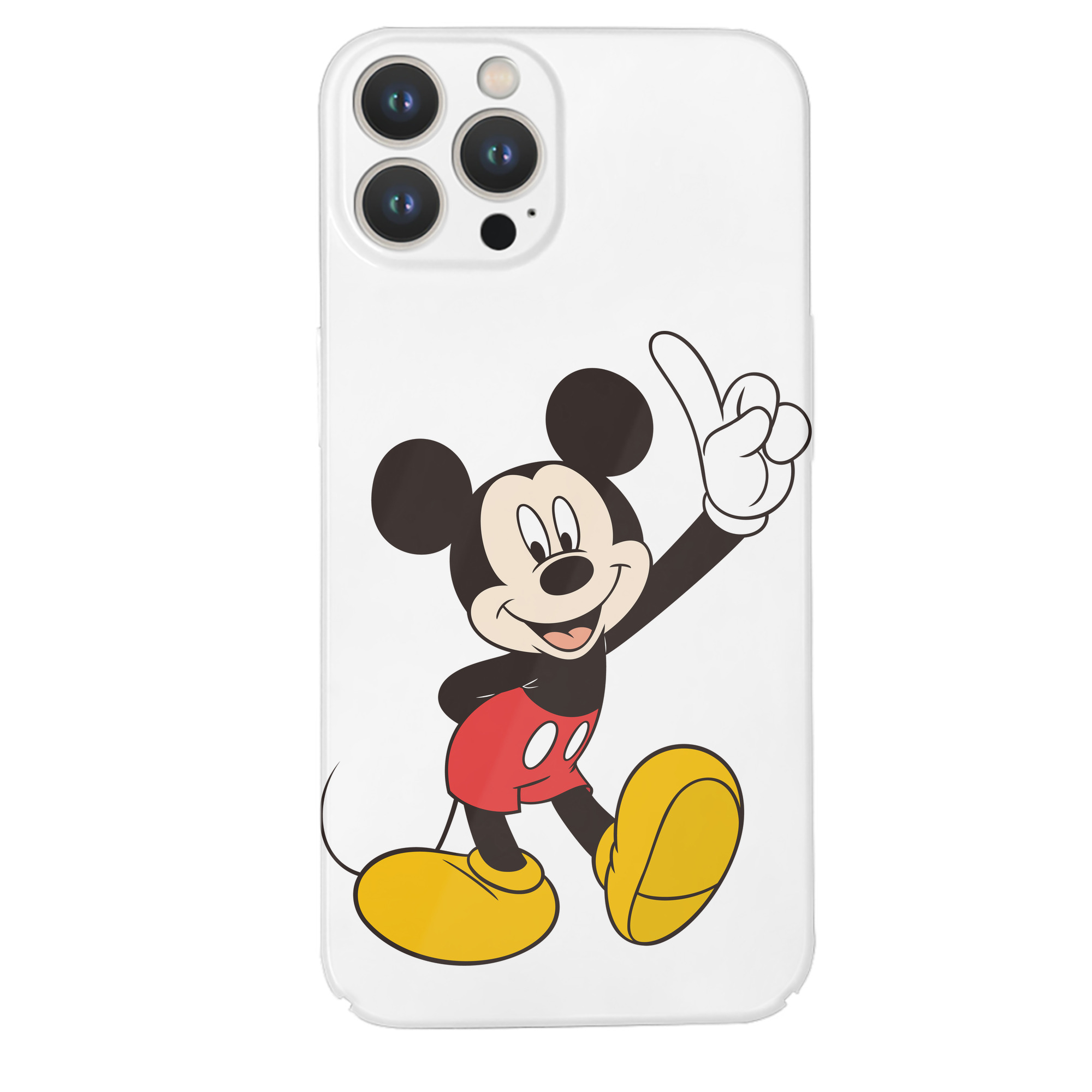 （画像用） ミッキーマウス Mickey Mouse 【iPhone 14シリーズ対応】ハードケース